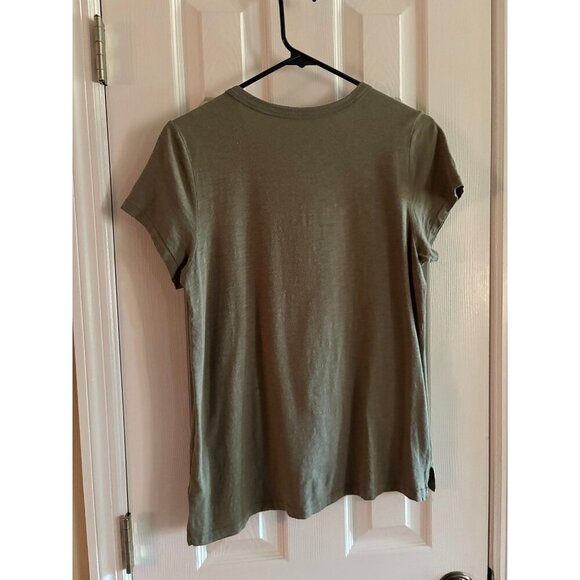 Aerie Real Soft Green Shirt - Picture 2 of 2